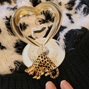 NEW Park Lane Leopard Brooch Pin Pendant